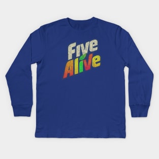 Five Alive 1979 Kids Long Sleeve T-Shirt